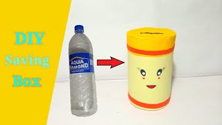 DIY Money Bank | How to Make Piggy Bank From plastic bottle | Money saving Box