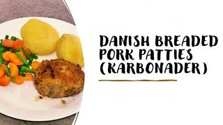 Danish breaded pork patties | EZ Food