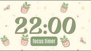 Relaxing 22 Minute Classroom Timer | LoFi Focus