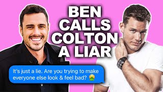 Bachelor Ben Higgins Calls Colton Underwood A Liar After Release Of His Documentary