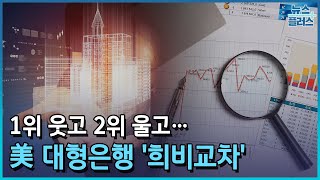 1위 웃고 2위 울고…美 대형은행 '희비교차'/한국경제TV뉴스