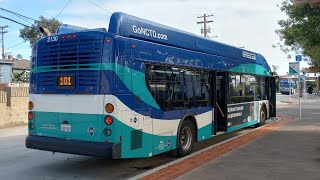 NCTD New Flyer XN40 2130 Full Ride (UTC - Oceanside) Route 101