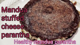 Mandua(Ragi) stuffed paratha | Healthy paratha | #mandua #ragi #millets #bottlegourd