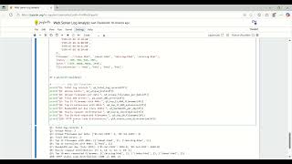 Web Server Log Analysis Untitled video