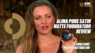 Alima Pure Satin Matte Foundation Review with Laura Konz