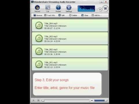 How to download,record streaming audio from online radio stations? How to download,record streaming audio from online radio stations?