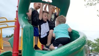 PRESCHOOLERS TAKE OVER THE PLAYGROUND!