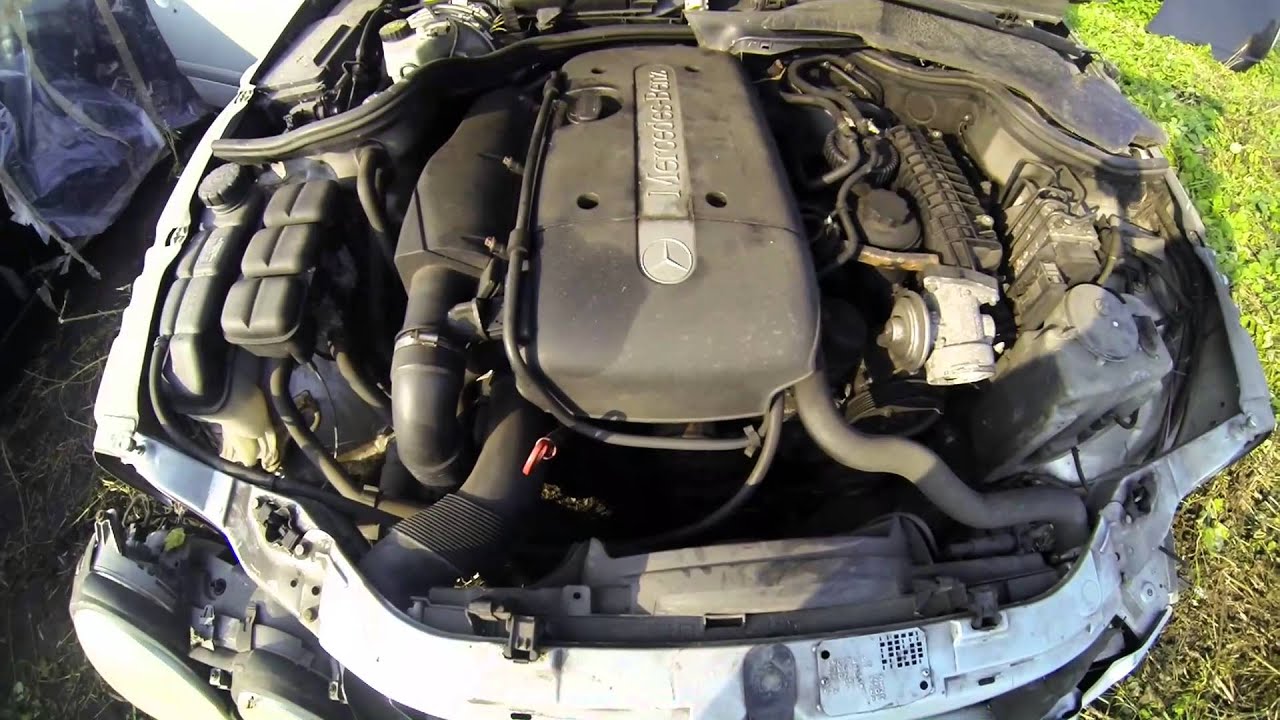 MERCEDES-BENZ 2.2 CDI W210 LIFT ENGINE SILNIK - YouTube