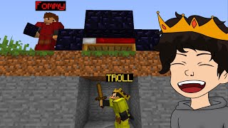 TROLLUJĘ FOMMY NA BEDWARS PODCZAS JEGO LIVE!