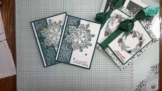 Delicate Pines Christmas Cards | Cozy Snowflakes & Pine Bough Holiday Inspiration