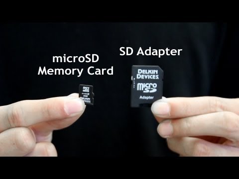 How To: Insert & Remove a microSD card from the SD Adapter How To: Insert & Remove a microSD card from the SD Adapter