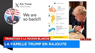 Des pays achetés par Trump sur Amazon: la famille du président élu se moque du Canada, du Groenland