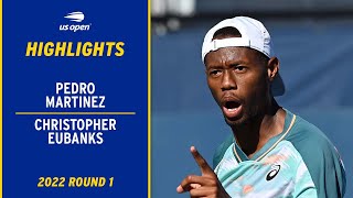 Pedro Martinez vs. Christopher Eubanks Highlights | 2022 US Open Round 1