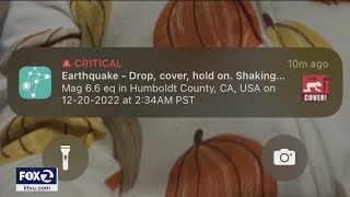 MyShake App wakes people far away from the quake's epicenter