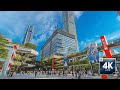 Taipei City Hall MRT Walking Around, Walking on Sunday | Walking Video 4k