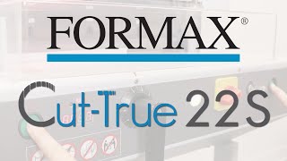 Formax Cut-True 22S Semi-Automatic Guillotine Cutter