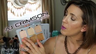 AJ Crimson Artist Palette | Foundation Friday | Josephine Fusco