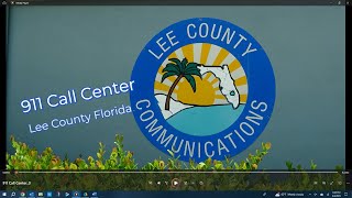 911 Call Center Tour - Lee County Florida