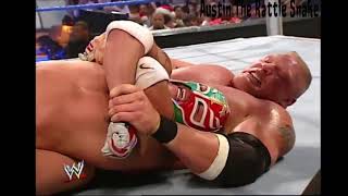 Brock Lesnar Vs Rey Mysterio 720p HD Smackdown Full Match1
