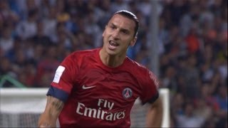 But Zlatan IBRAHIMOVIC (25') - Olympique de Marseille - Paris Saint-Germain (2-2) OM PSG / 2012-13