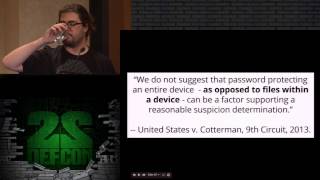 DEF CON 22 - Christopher Soghoian - Blinding The Surveillance State