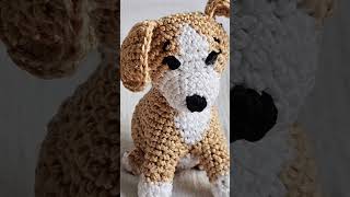 crochet  dog # crochet #keychain #amigurumi #puppyshorts #pets