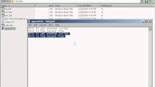 Shell Scripting - Redirection (7a - 8)