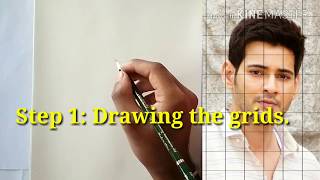 How to draw Mahesh Babu  step by step easily for beginners (Narrated) -  Part 1.
