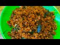 ഉണക്കസ്രാവ് തേങ്ങ ചേർത്ത് വറുത്തത് dry shark fry with coconut unakka sravu fry