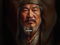 the story of the great leader genghis khan in less than a minute