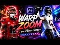 Warp Zoom + Brush Tool Effect Tutorial | After Effects