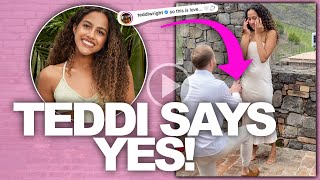 Bachelor In Paradise Star Teddi Wright GETS ENGAGED! Full Video Here