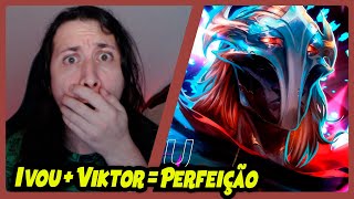 Arauto do Arcano | Viktor (Arcane) - Ivou | REACT DO MORENO