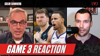 Reaction to Steph & Warriors Game 3 win vs Luka & Mavericks w/ Jason Timpf | Colin Cowherd Podcast