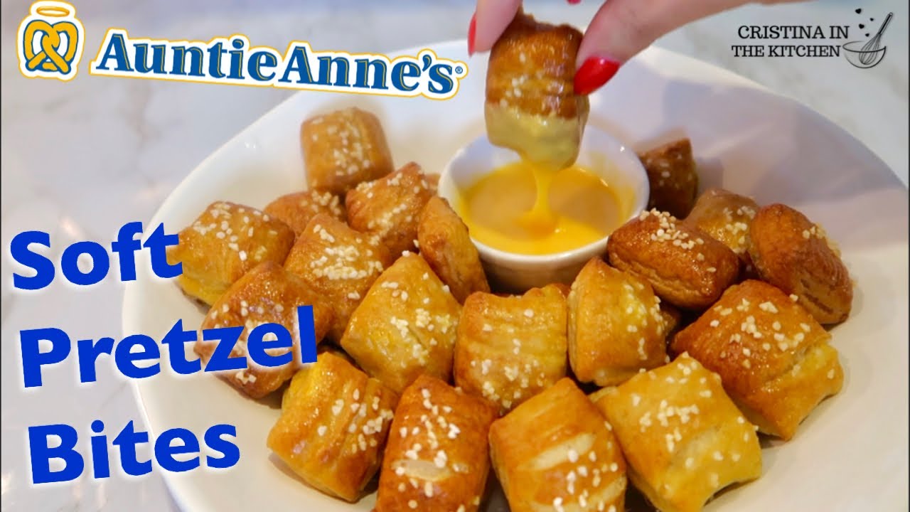 How To Make Soft Pretzel Bites | Auntie Anne's Pretzels Recipe - YouTube