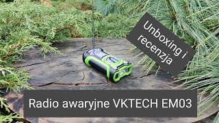 Radio awaryjne VKTECH EM03. Unboxing oraz recenzja.