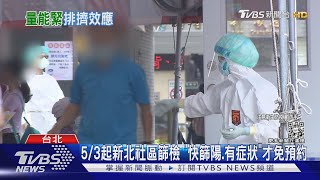 採檢塞爆憂排擠急診者 陳時中:別往醫院衝｜TVBS新聞