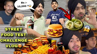 A TO Z ALPHABET😱FOOD CHALLENGE😍IN STREET WITH BROTHERS TASTE EVERY DISH😍