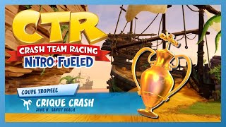 CTR - Aventure - Crique Crash - Trophée (+Raccourci)