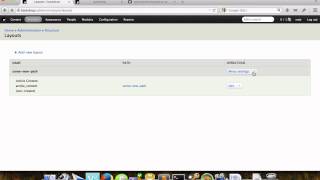 Backdrop Layouts Module Preview