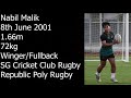 Nabil Malik Rugby Highlights