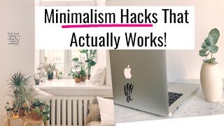 Minimalist Life Hacks | 7 #Minimalism Tips How to Simplify Your Life
