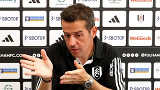'He’s out of the game because he has a problem with his ankle!' | Marco Silva | Fulham v Brentford