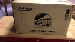 Brand new MTH Z4000 in the box! You really meet the greatest people in the train hobby sometimes