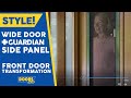 Wood Front Door with Safeglass 1200mm Wide and Guardian 2 in 1 Side Panel Testimonial - Doors Plus