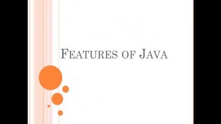 Java tutorial part -2 (features of java)