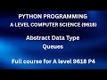 Python - A Level Computer Science(9618) - Queues
