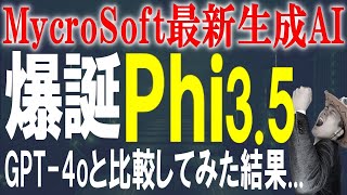 【待ちに待った生成AI】Microsoftから最新Phi-3.5が爆誕したのでSEO性能でGPT-4oと比較してみた結果..