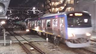 相鉄10000系10707編成各停湘南台行　二俣川駅