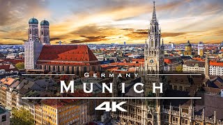 Munich, Germany 🇩🇪 - by drone [4K]